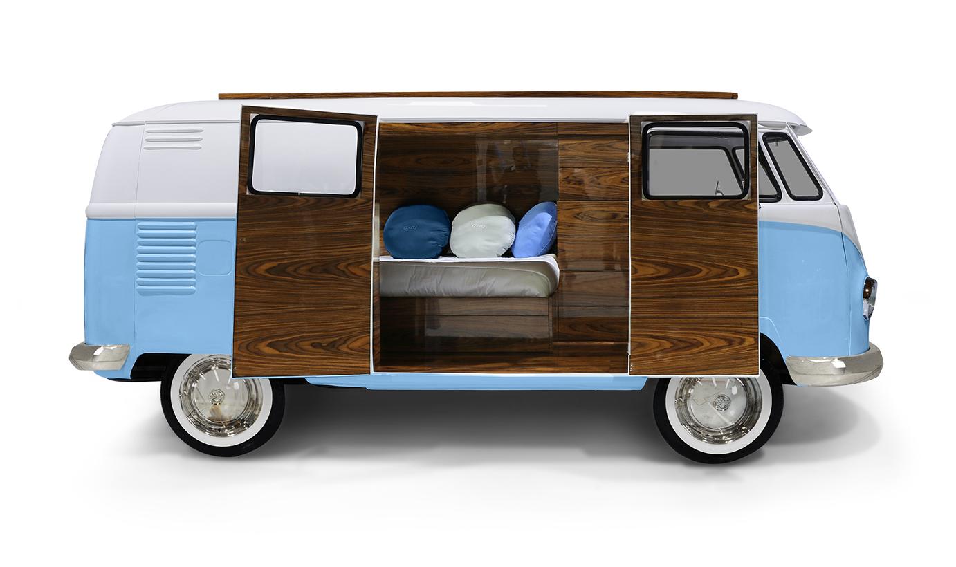 Traveler's Caravan Blue slaapkamerset