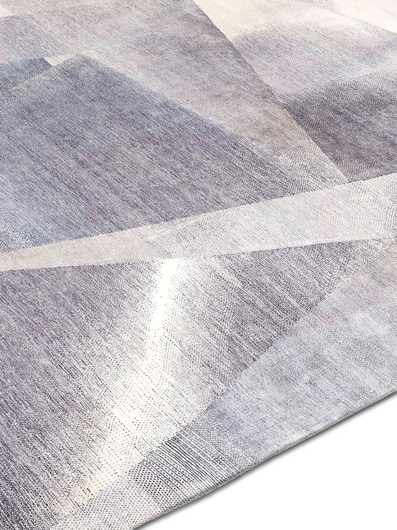 Crystal luxe handgeknoopt vloerkleed
