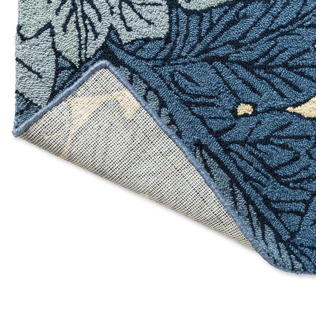 Acanthus indigo outdoor tapijt | Maat: 160 × 230 cm