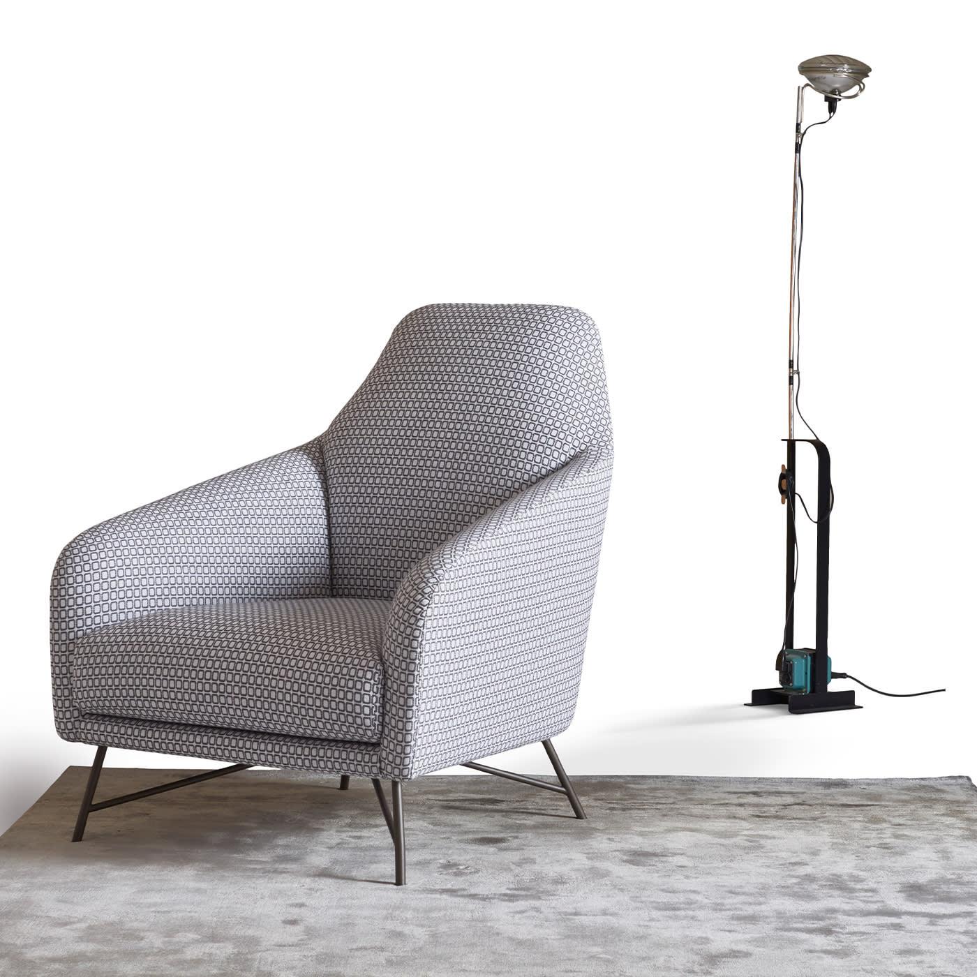 Wilma grijze fauteuil