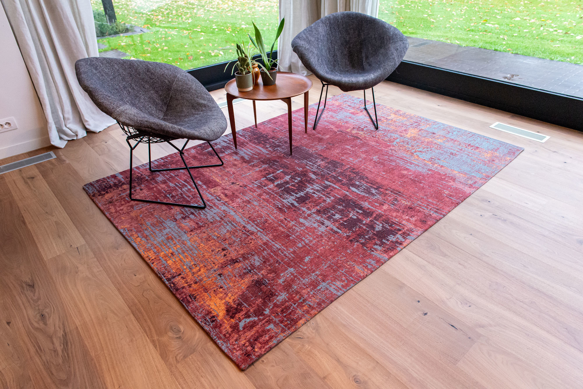 Nassau Red tapijt | Maat: 80 × 150 cm
