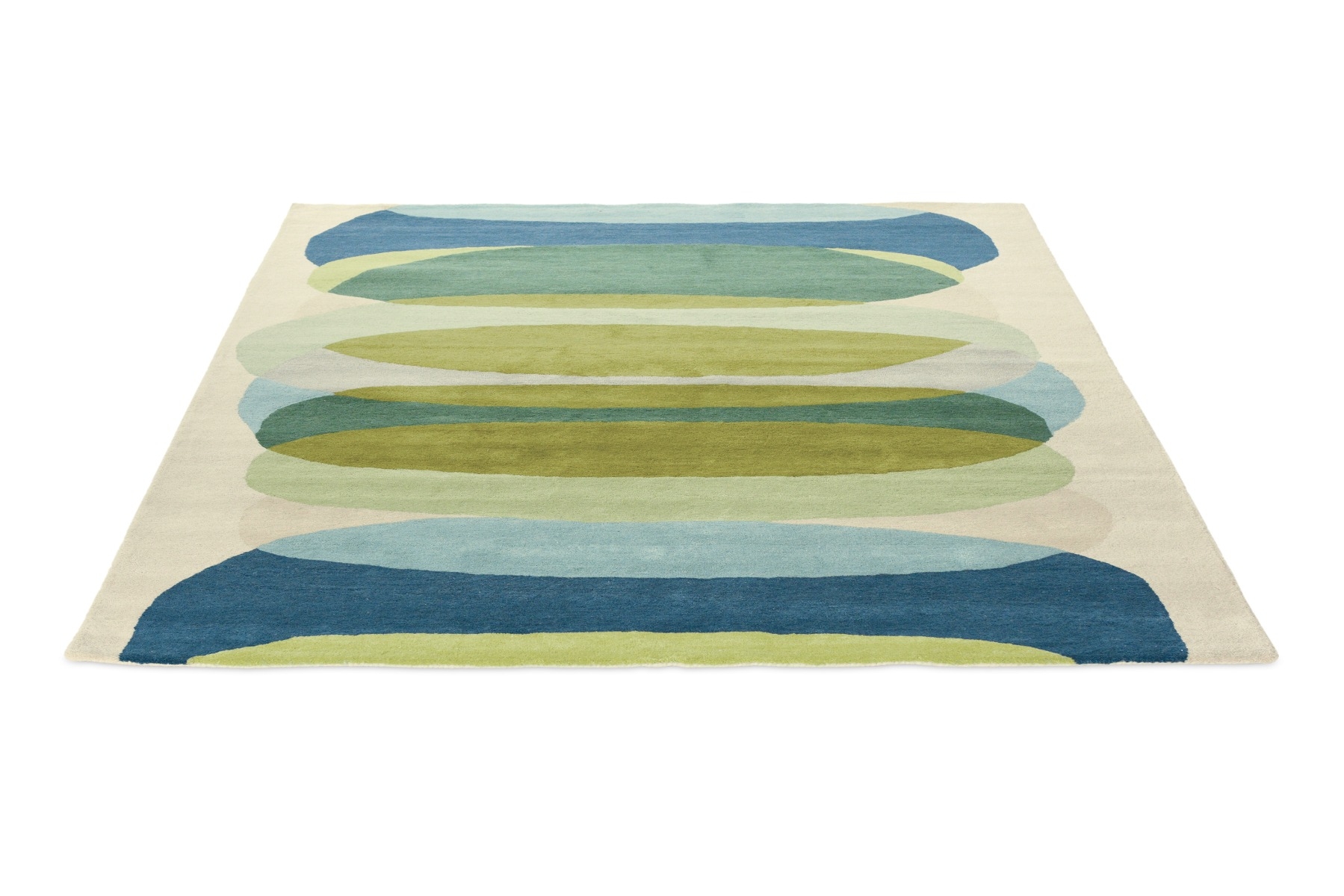 Elliptic-emerald tapijt | Maat: 200 × 280 cm