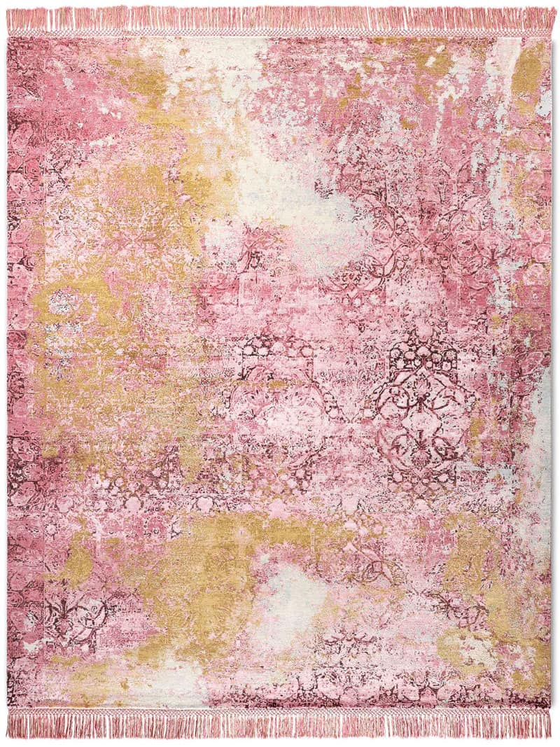 Ferahan Splash handgeweven tapijt | Maat: 365 × 457 cm