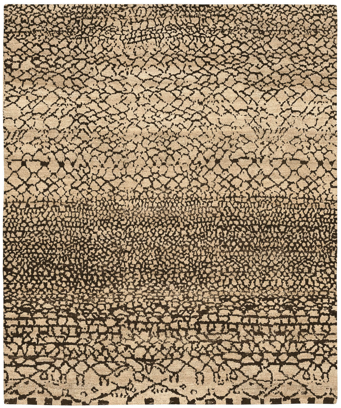 Gamba tourouk bruin crème tapijt | Maat: 200 × 300 cm