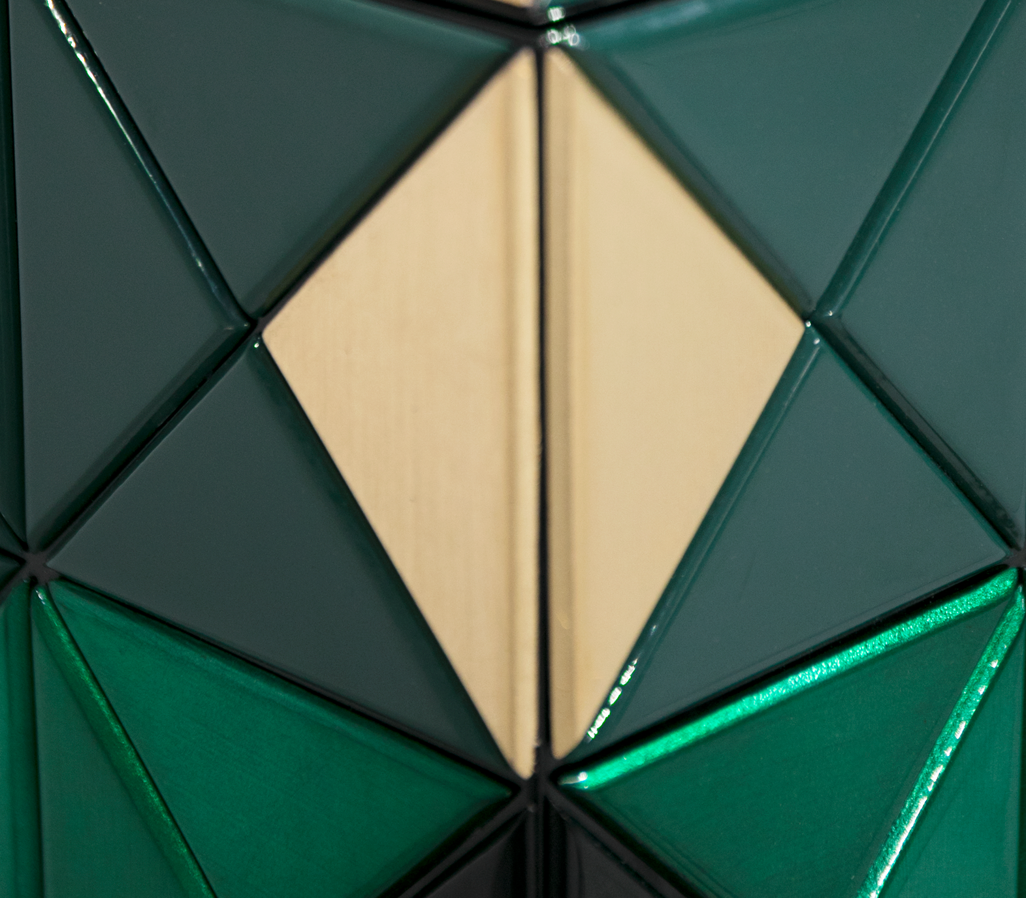 Mosaic groen dressoir