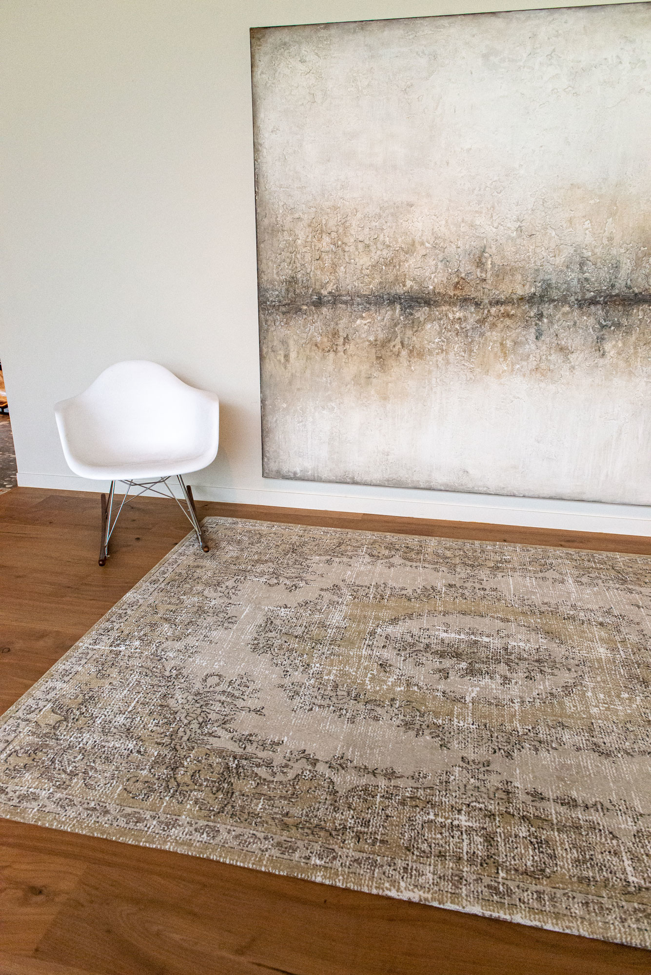 Visconti Beige tapijt | Maat: 170 × 240 cm