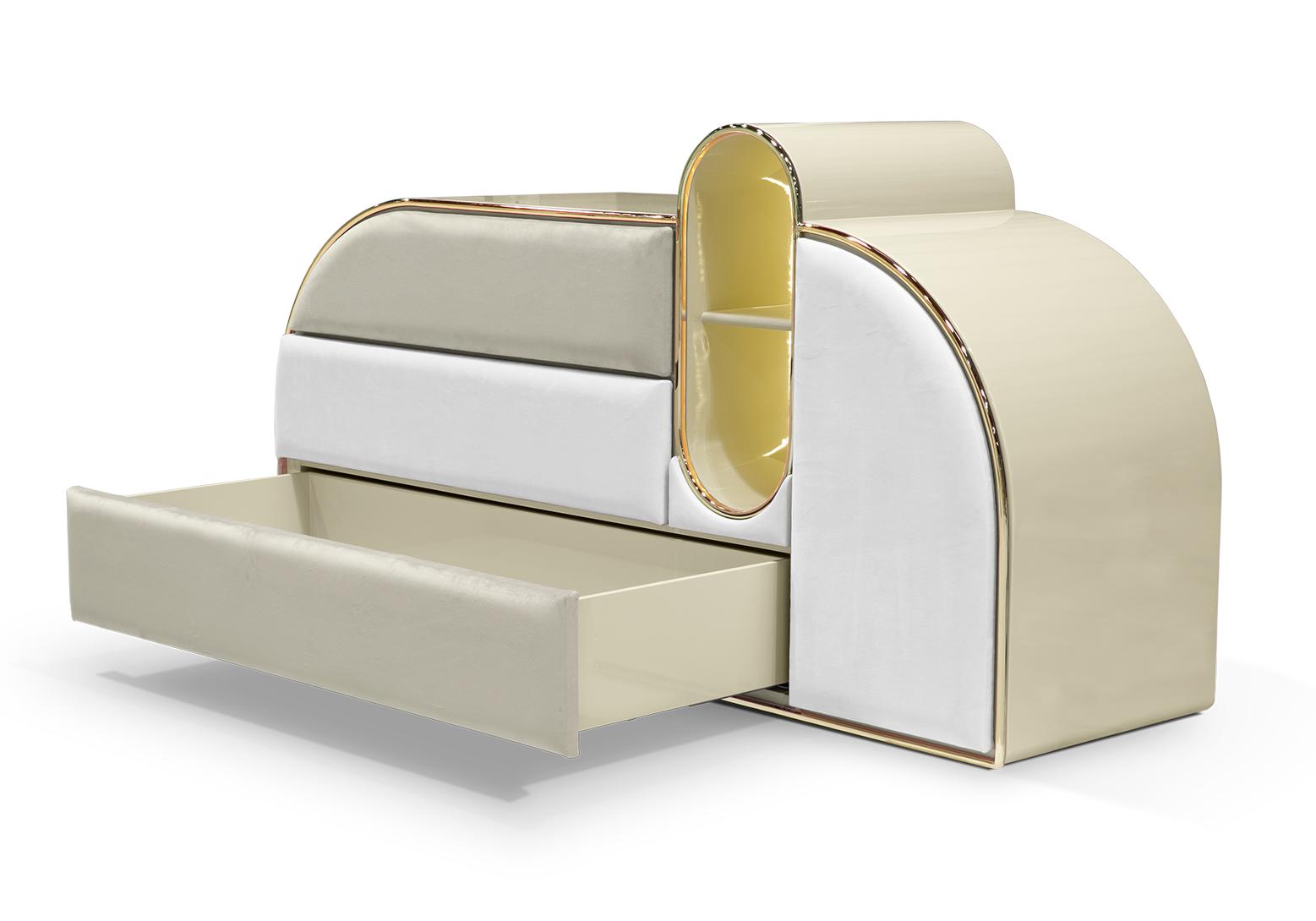 Candy Coated ladekast met drie laden