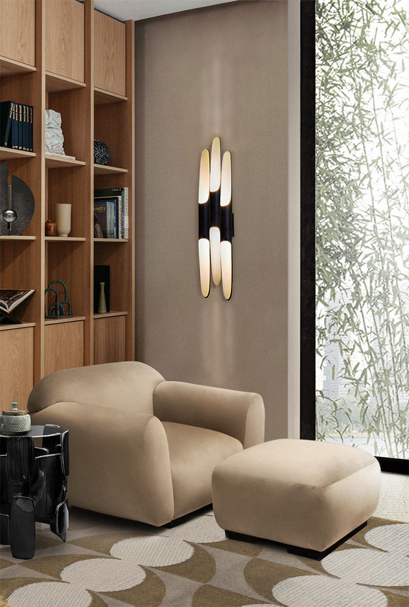 Deep-tone 3 wandlamp