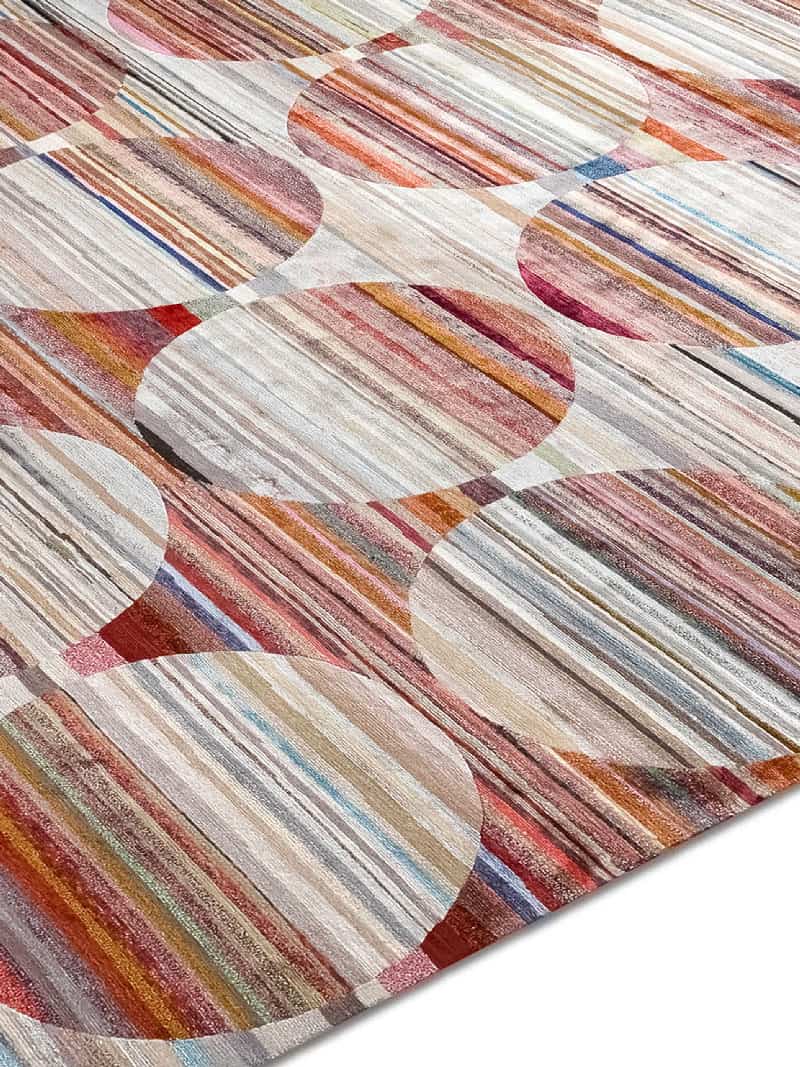 Eco handgeknoopt vloerkleed
