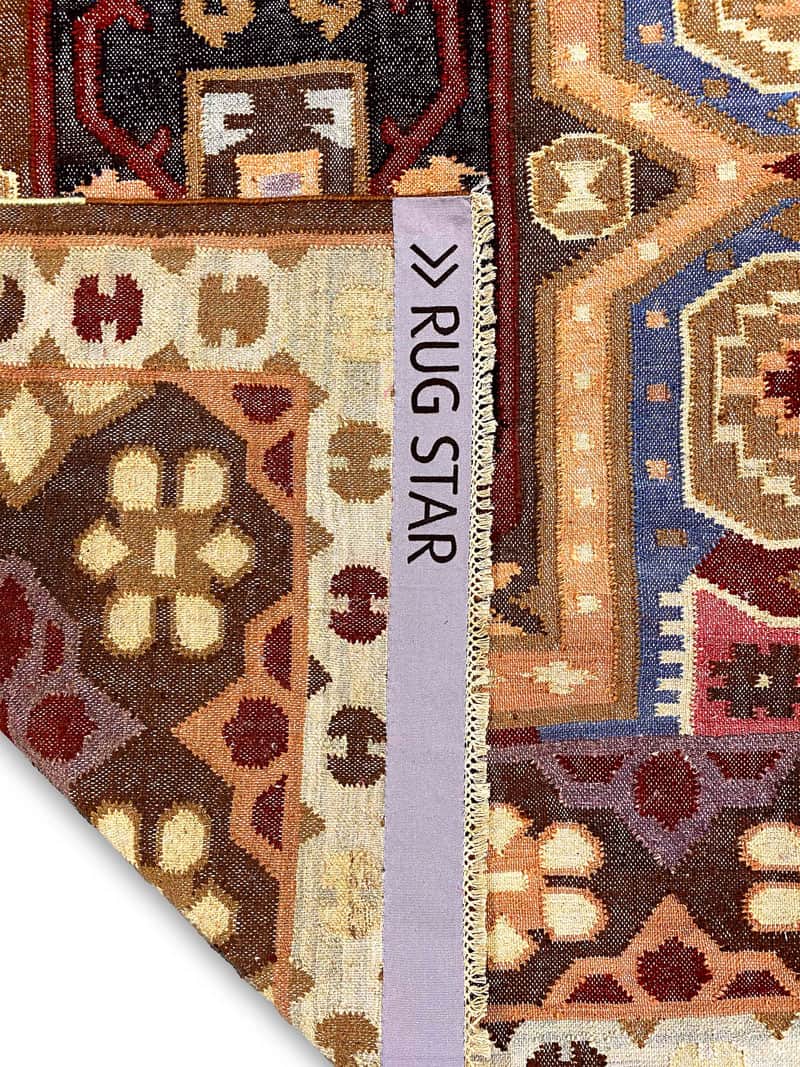 Flatweave handgemaakte luxe tapijt | Maat: 274 × 365 cm