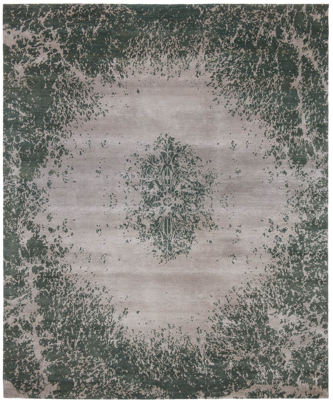 Hurricane groen tapijt | Maat: 350 × 450 cm