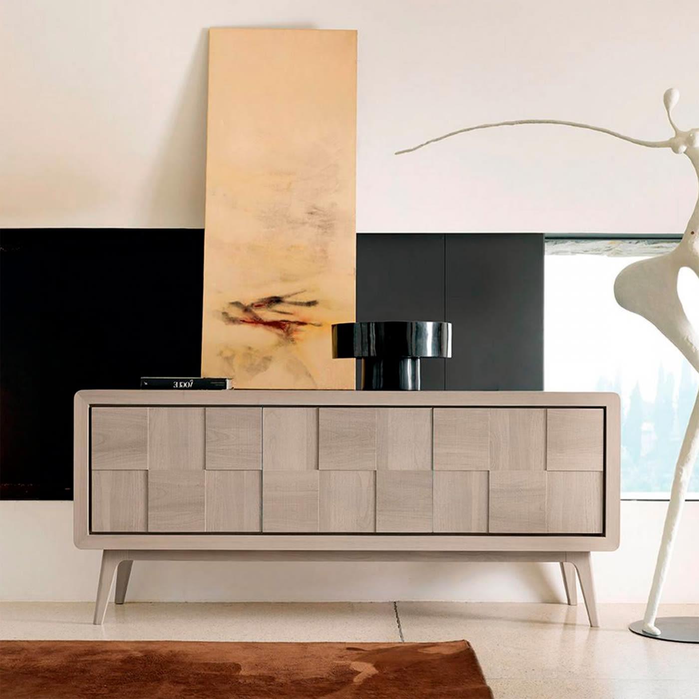 Artes vierkant beige dressoir