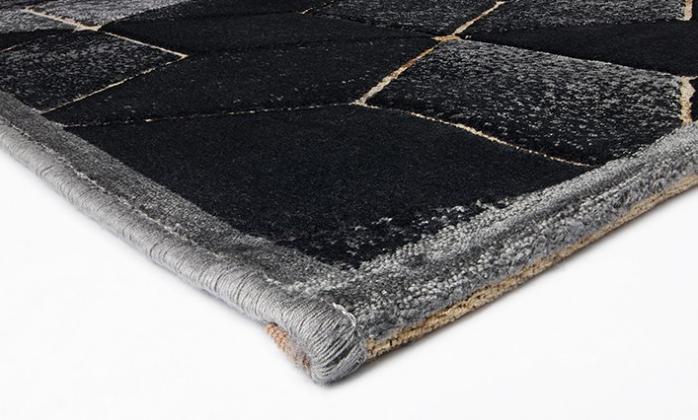 Gabriel geometrisch Grey tapijt | Maat: 195 × 280 cm