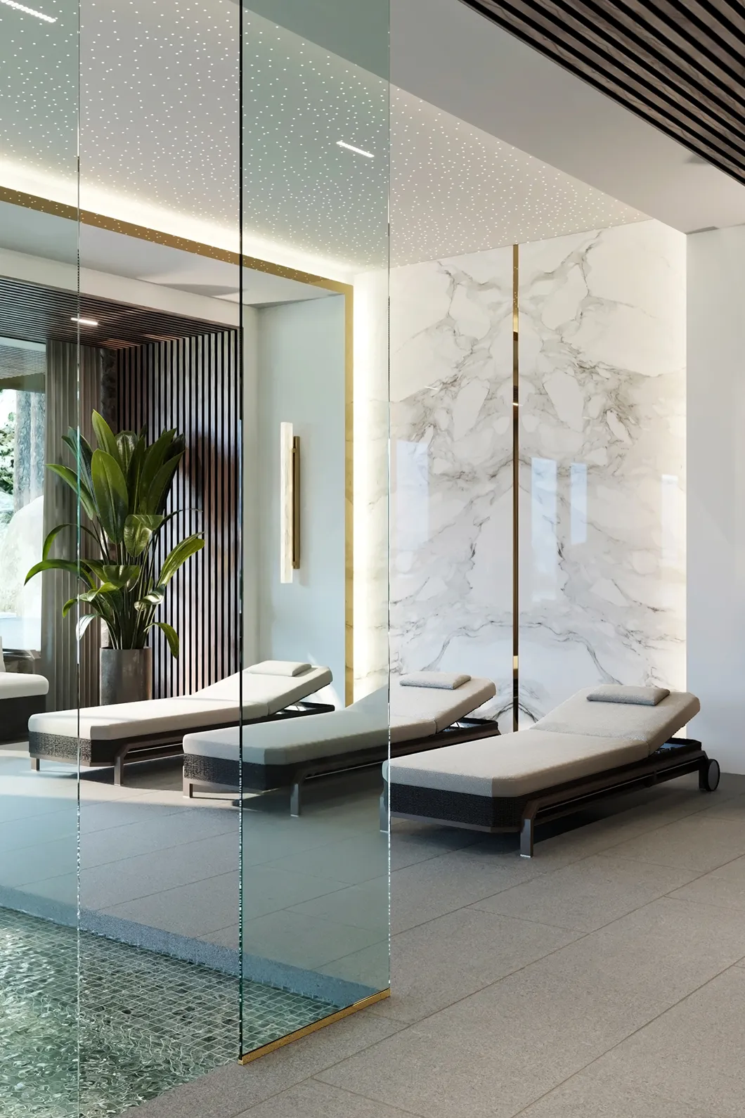 Heritage grijze tuinligstoel