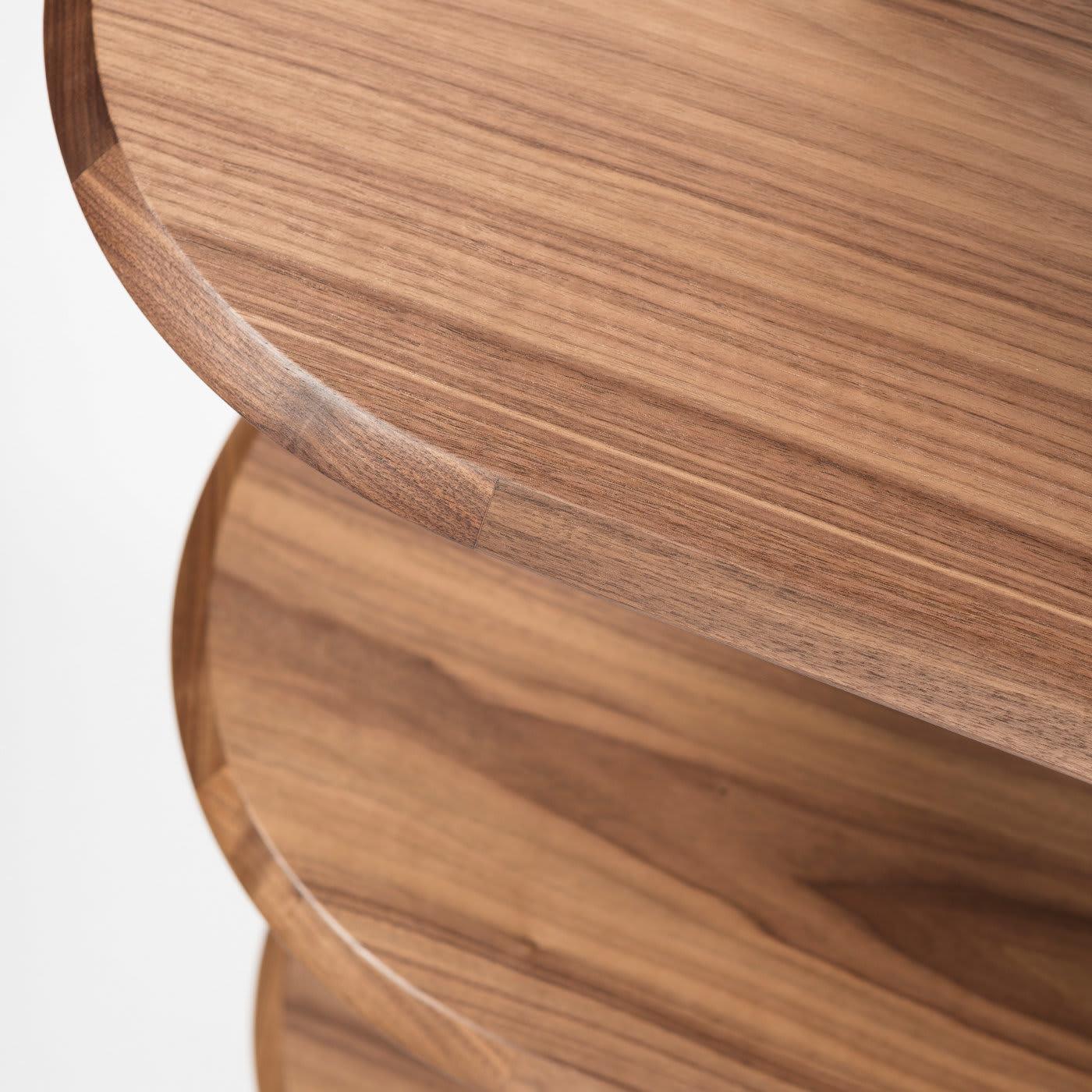 Moderne modulaire Canaletto walnoot boekenkast