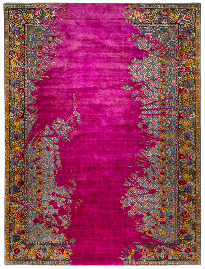 Jardin de paris blotted luxe vloerkleed