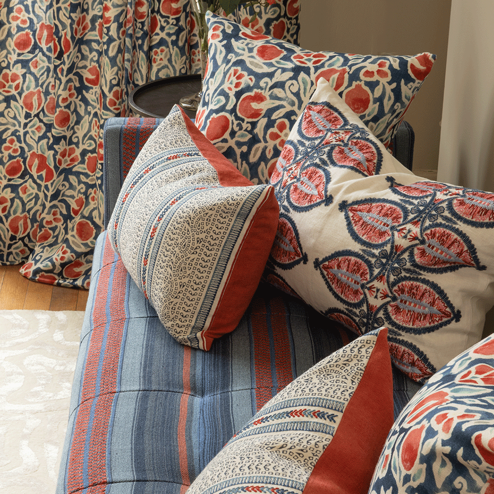 Montacute Rouge 60 × 40 kussen