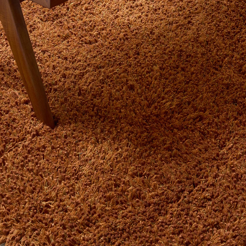 Sprout Terracotta vloerkleed | Maat: 140 × 200 cm
