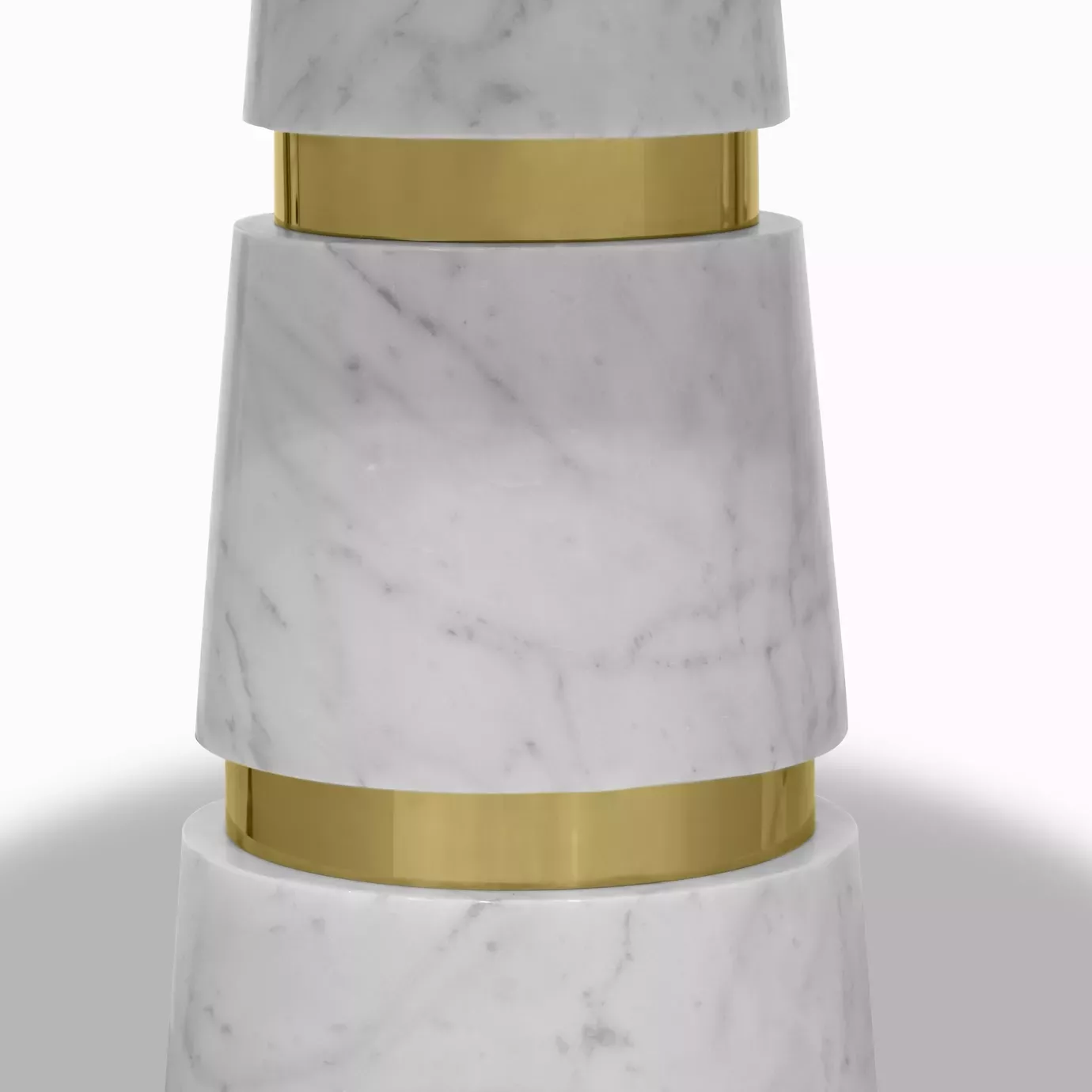 Avalanche Carrara marmer eettafel