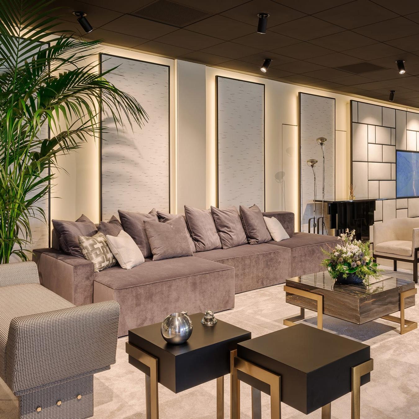 Bonnie eigentijdse Italiaanse bank