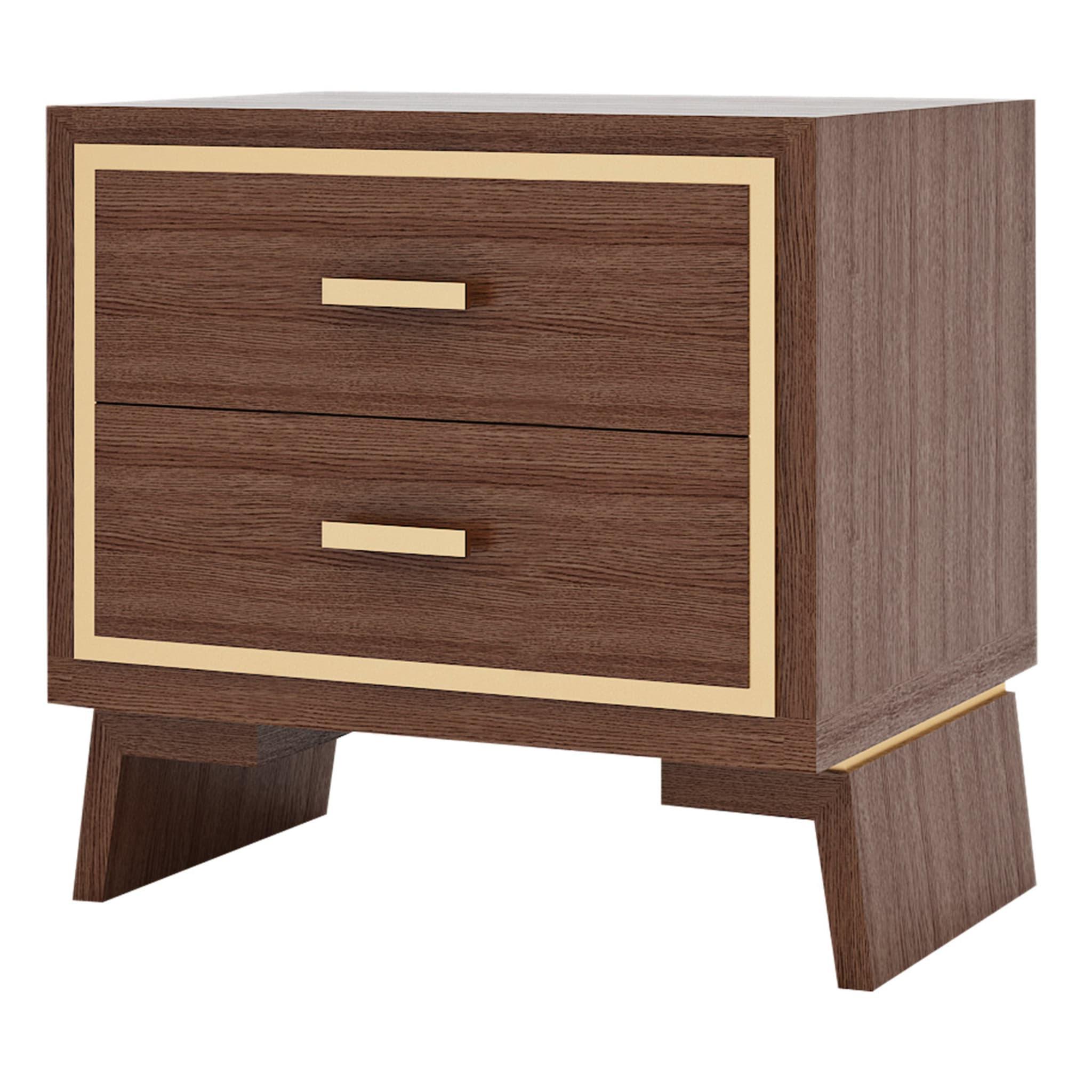 Hamptons houten Italiaans nachtkastje | Configuratie: 1 lade