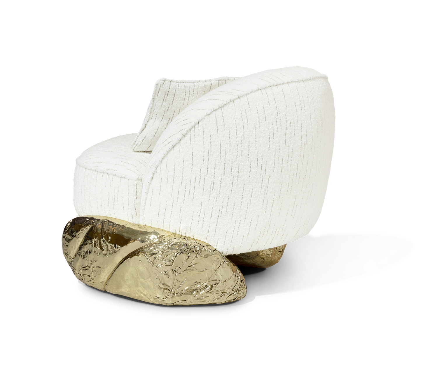 Angora II witte fauteuil