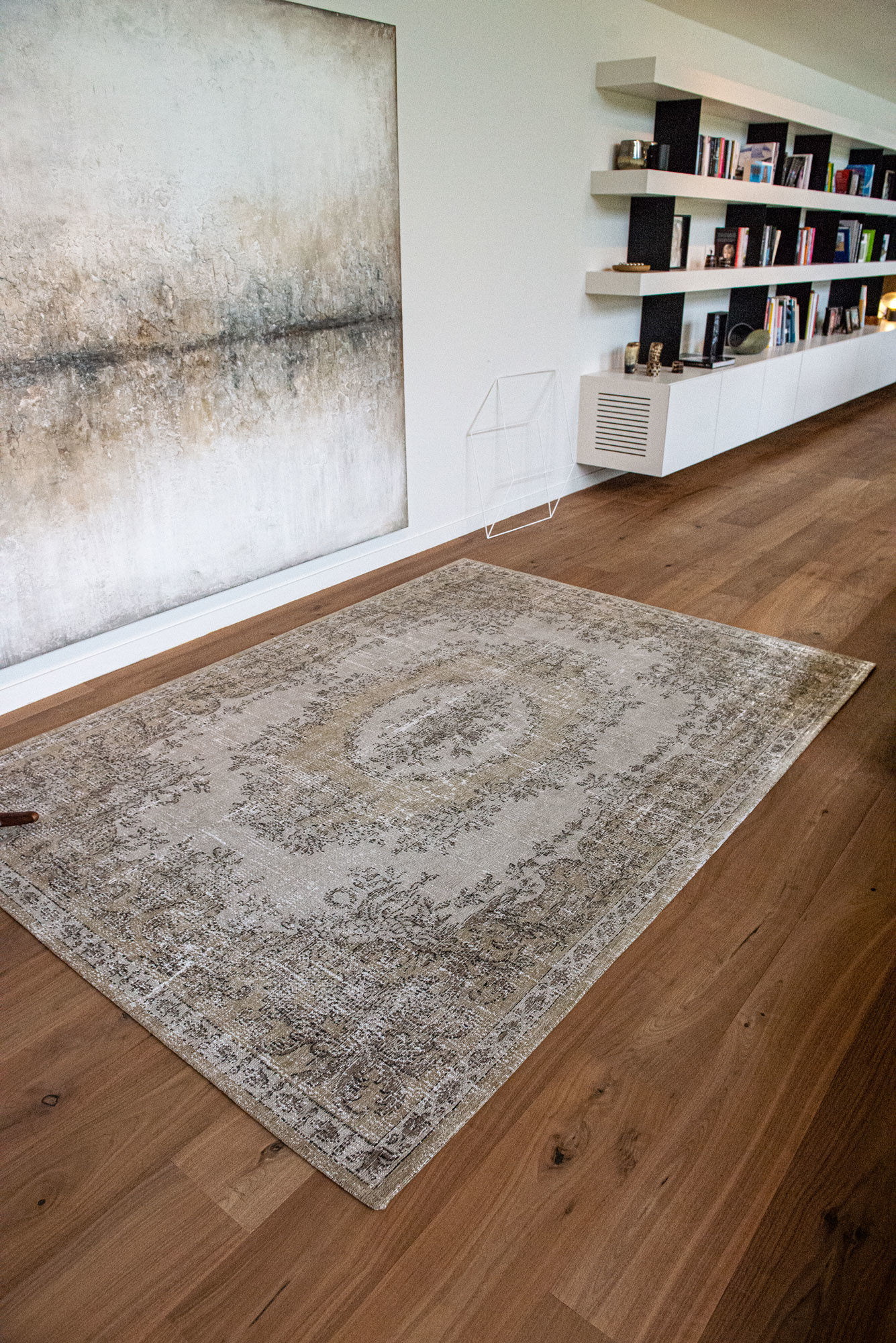 Visconti Beige tapijt | Maat: 170 × 240 cm