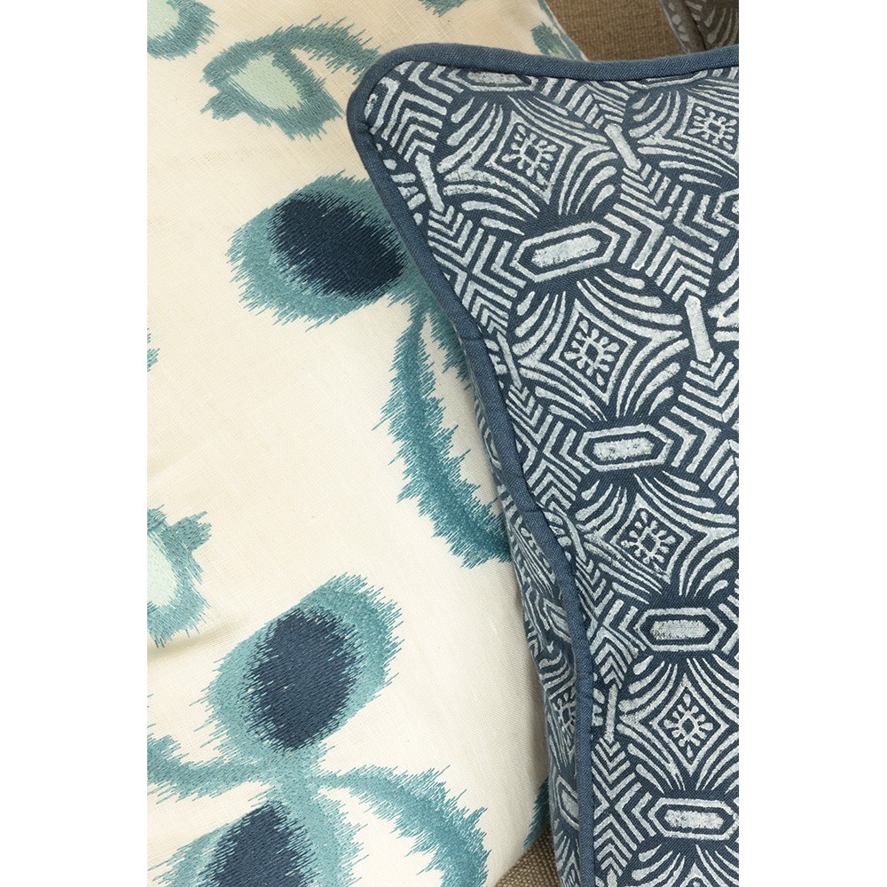 Pali Indigo 50 × 50 kussen