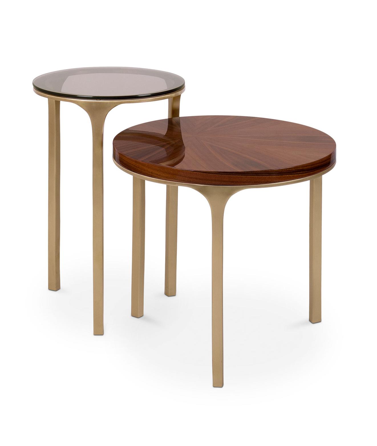 Twee-laags bijzettafel bijzettafel