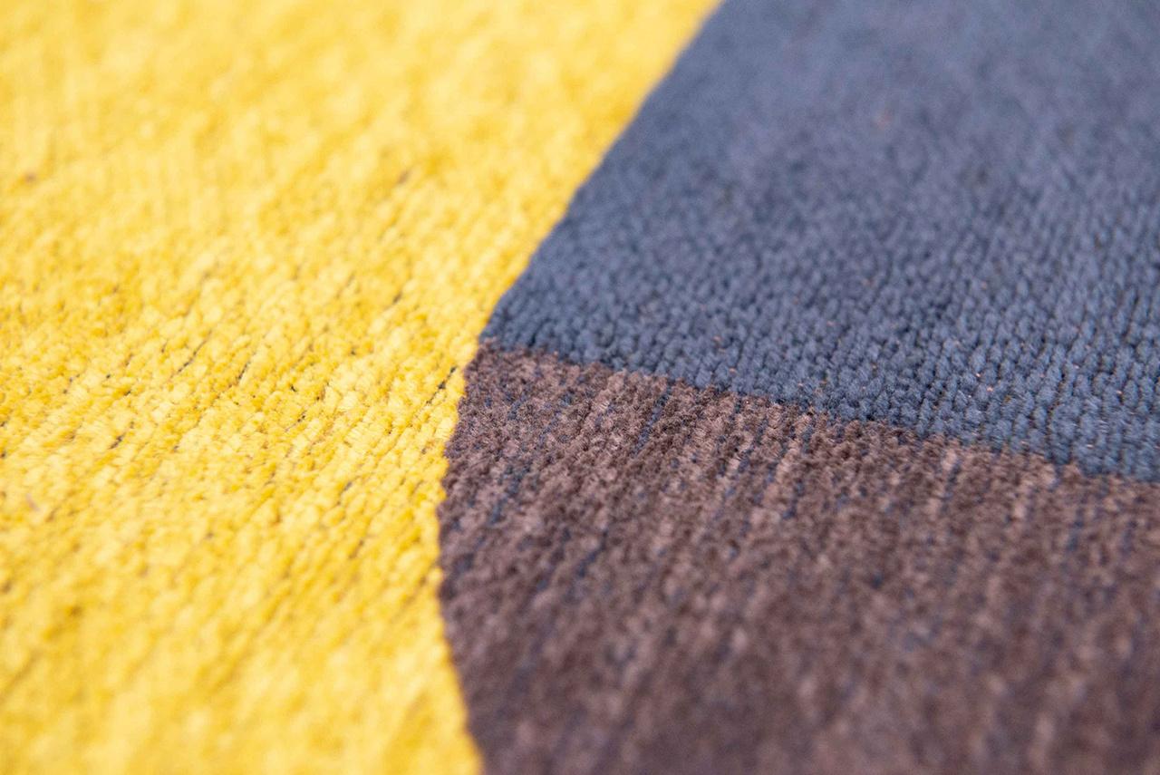 Yellow Meyer rond tapijt | Maat: Ø 240 cm