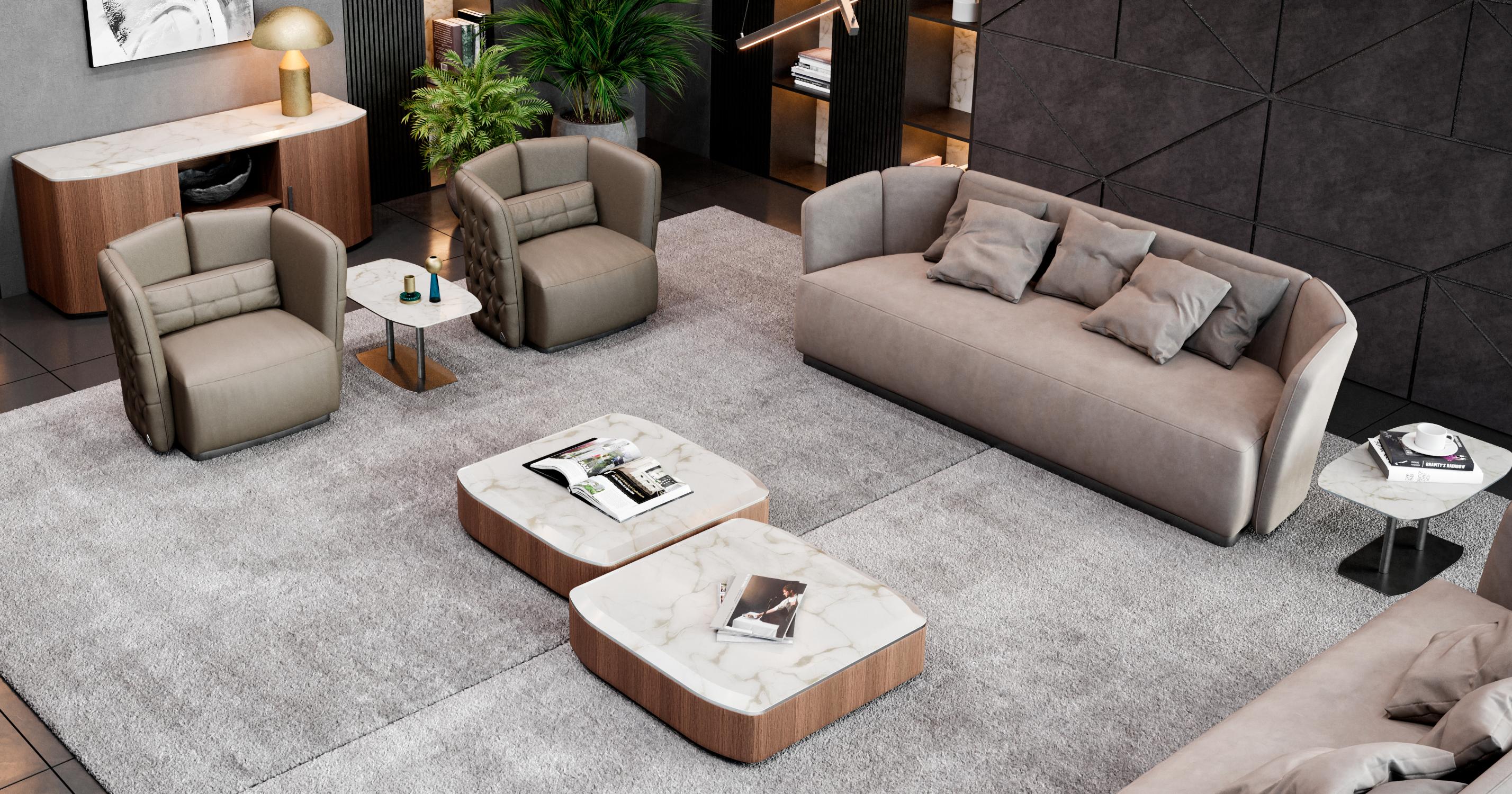 Donald marmeren salontafel