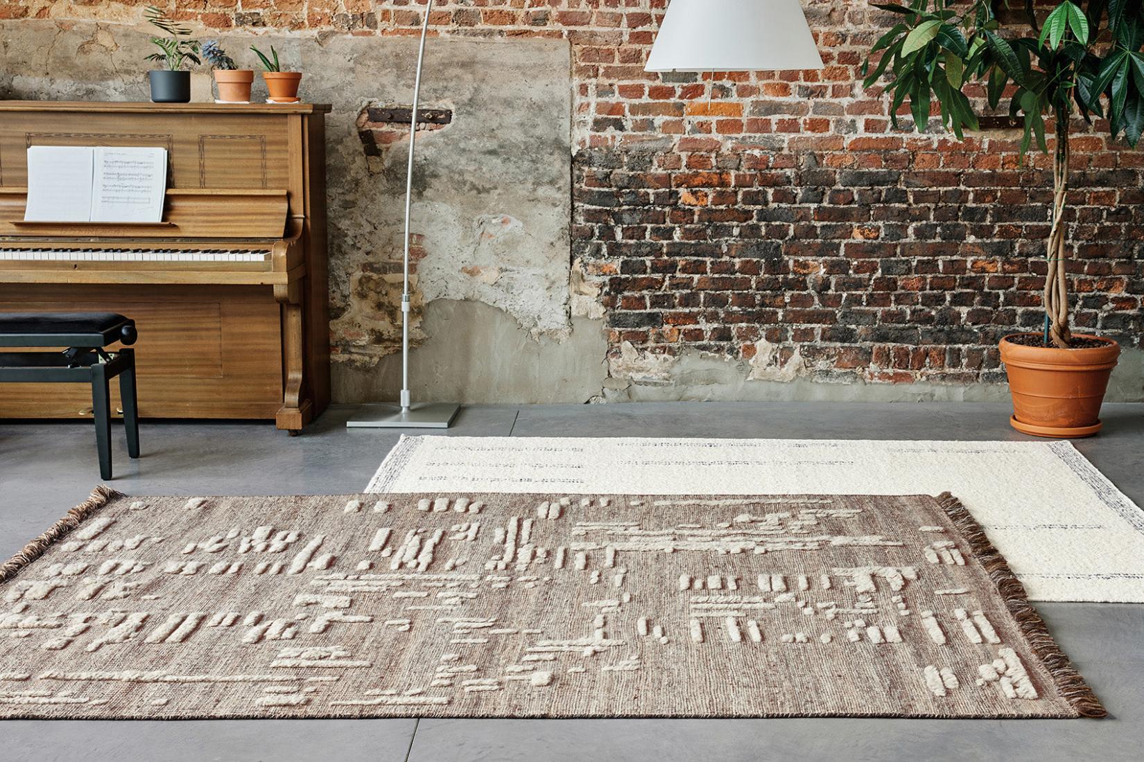 Elsewhere Beige tapijt | Maat: 300 × 400 cm