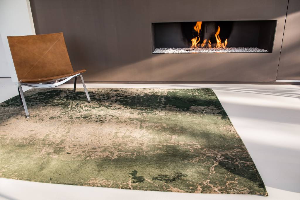 Dark Pine tapijt | Maat: 240 × 340 cm