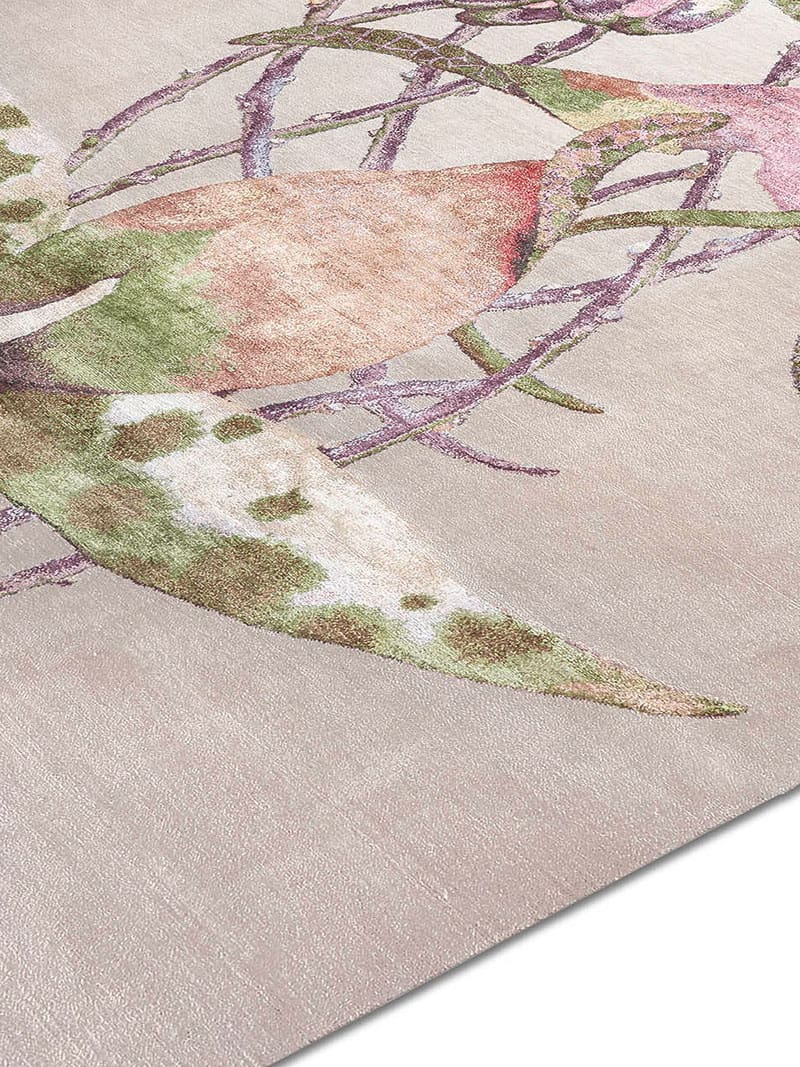 Orchid luxe handgeknoopt vloerkleed