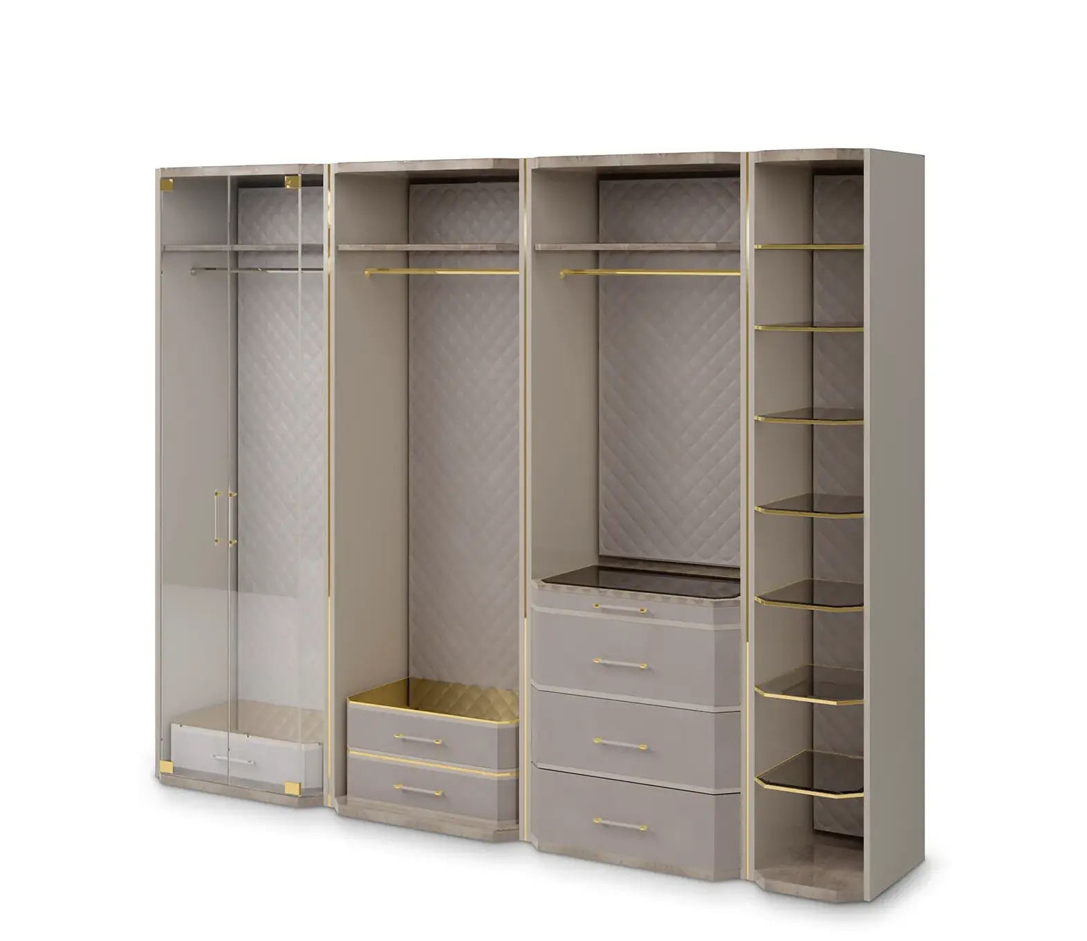 Cadence beige kastensysteem