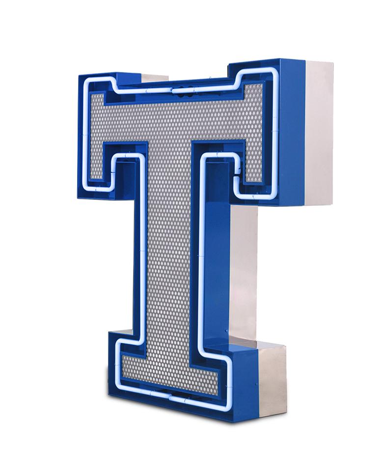 Timeless Letter T lamp