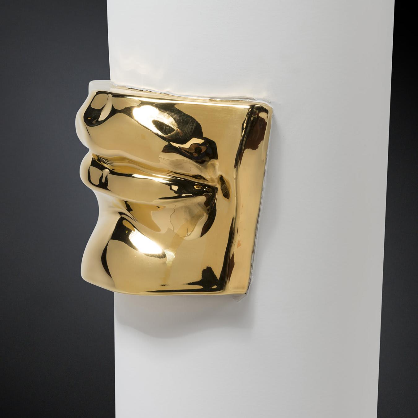 David Mouth gouden vaas