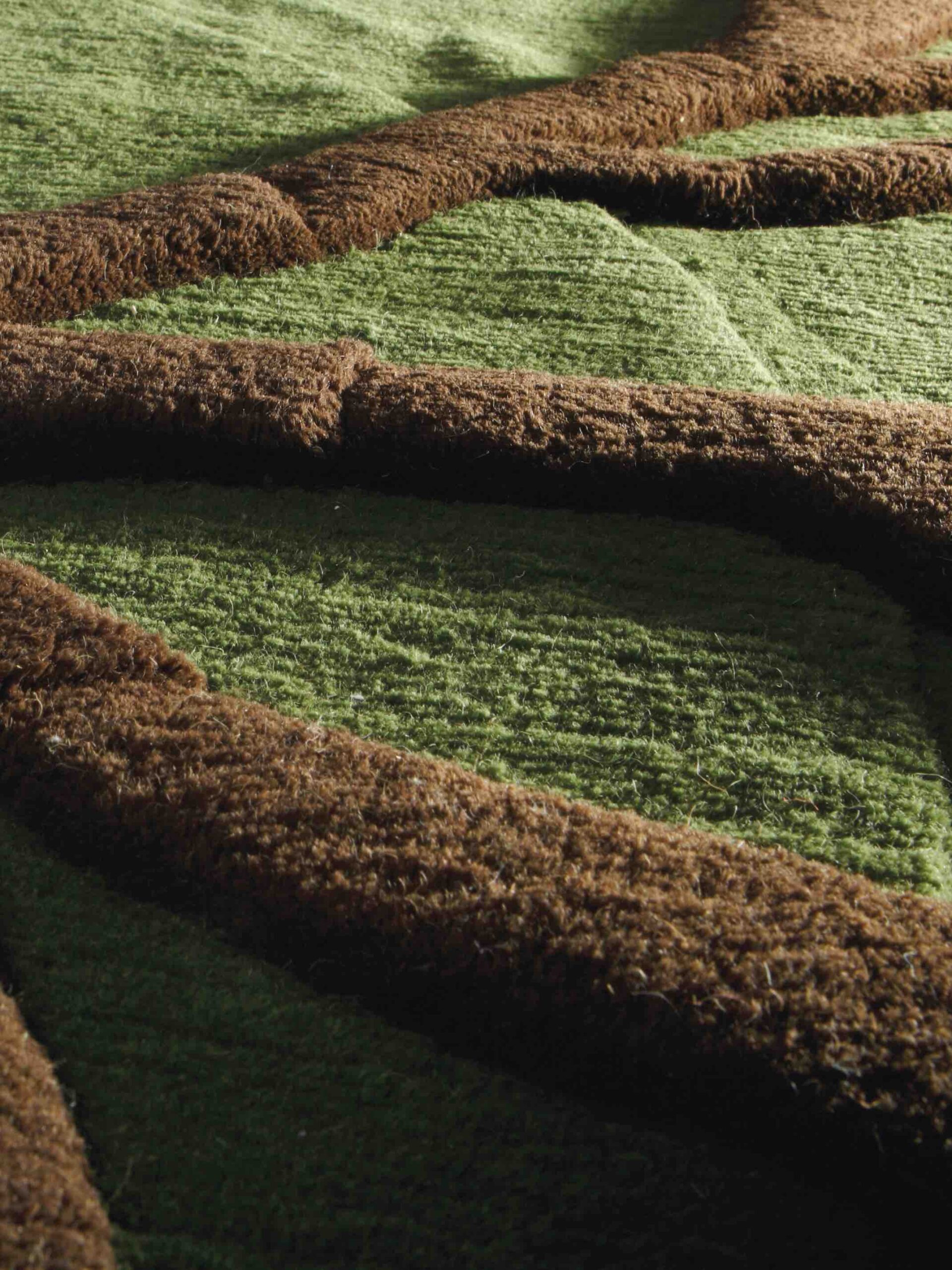 Roots designer handgeweven vloerkleed