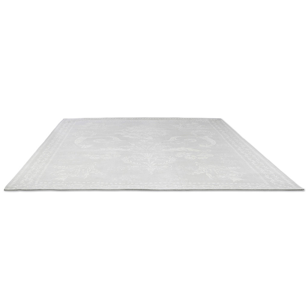 Josette-dove grijs tapijt | Maat: 250 × 350 cm