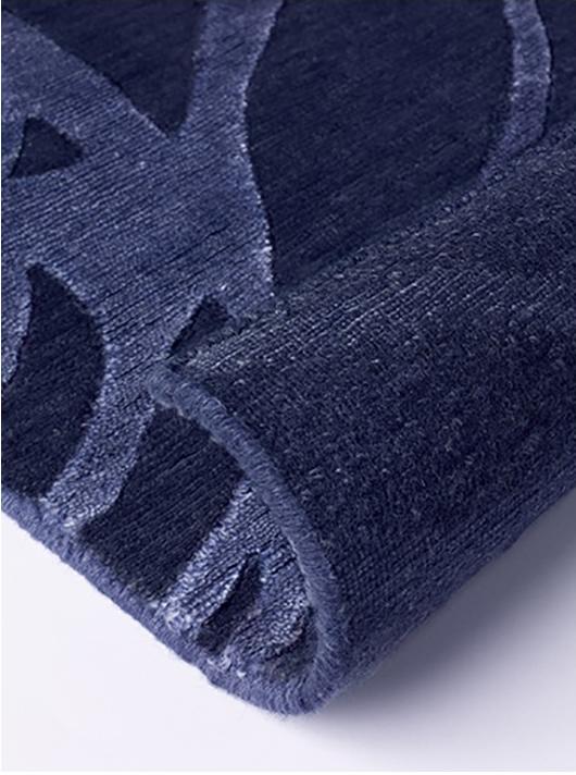 Modern handgeknoopt Blue tapijt | Maat: 170 × 240 cm