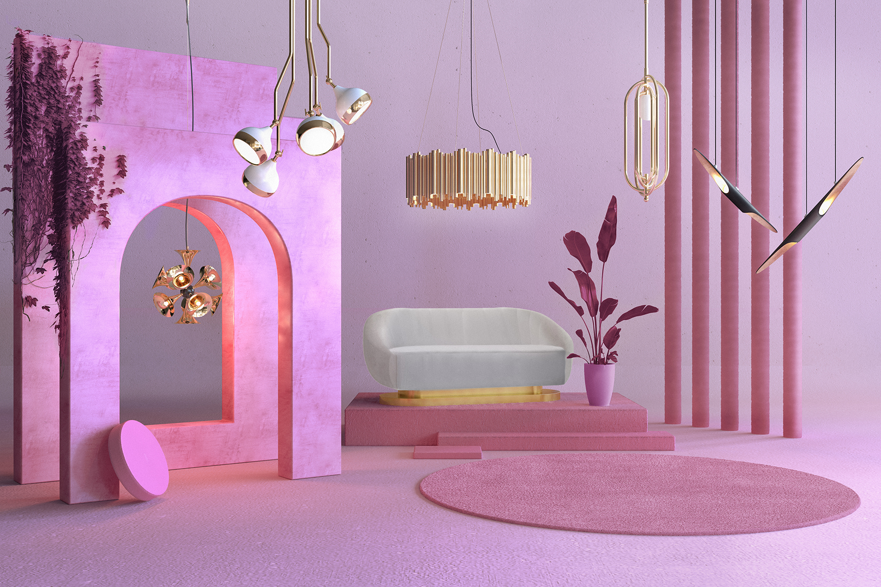 Deep-tone hanglamp - 11