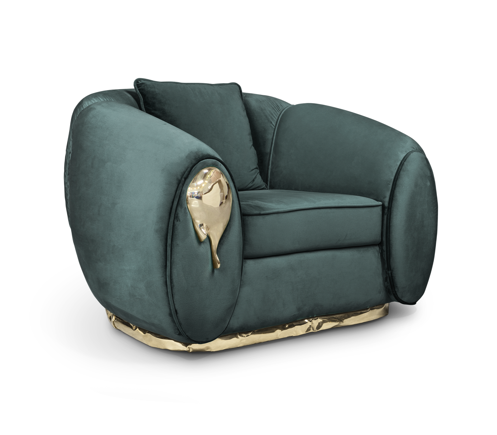 Solara groene luxe fauteuil