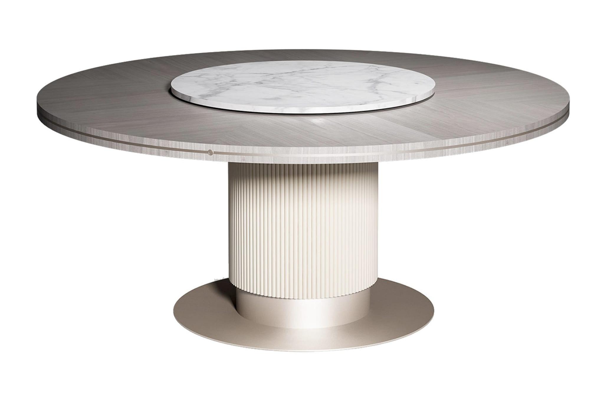Cocoon Royal ronde eettafel | Configuratie: Zonder draaiplateau | Afmetingen: Ø 160 cm