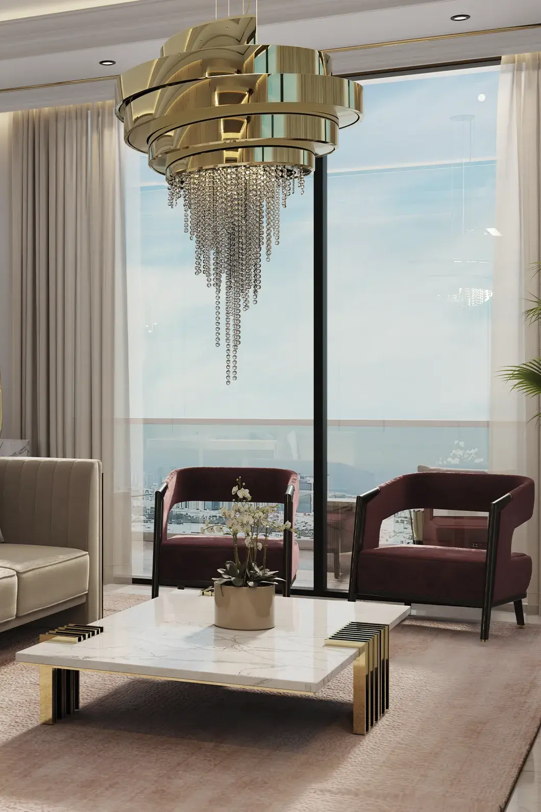 Art Deco kroonluchter - 4