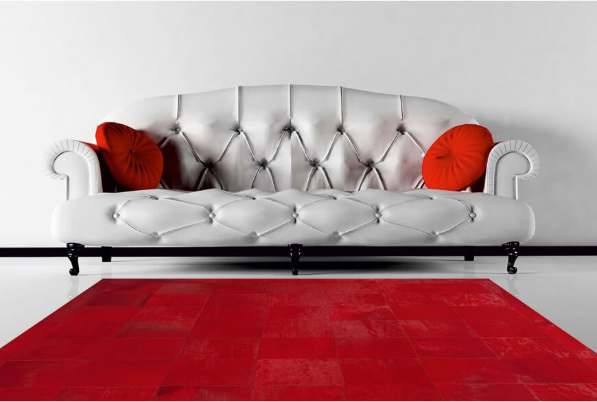 Andronicus koeienhuid tapijt | Maat: 200 × 290 cm