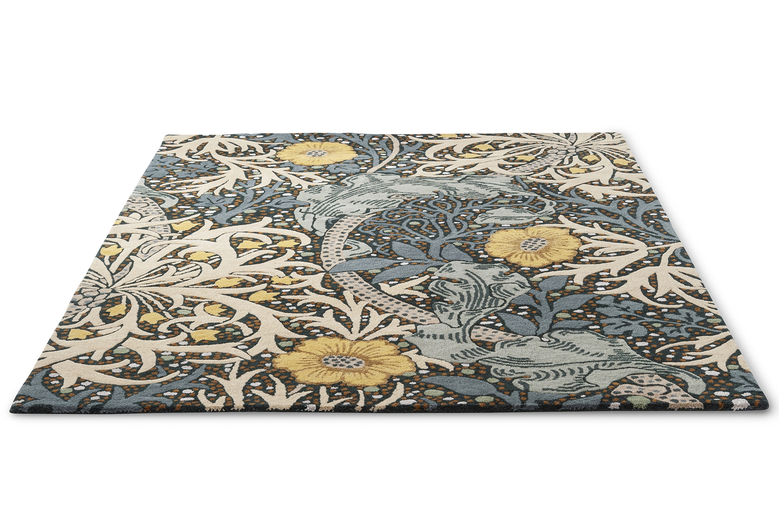 Seaweed teal tapijt | Maat: 170 × 240 cm