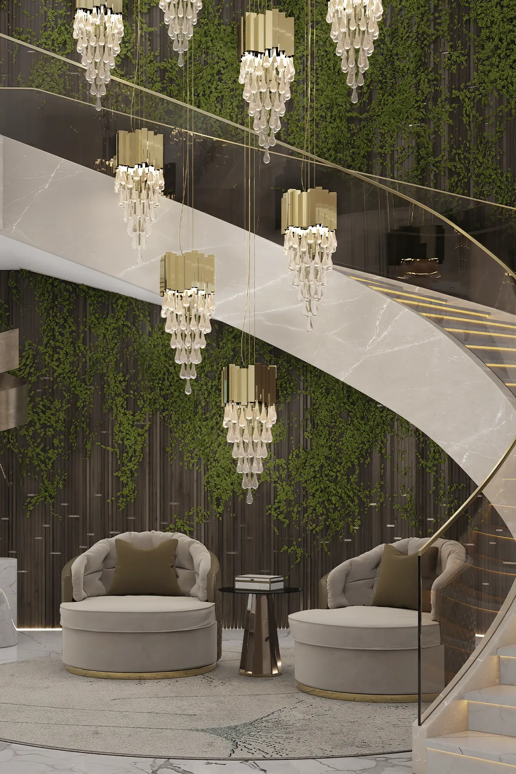 Luxe draaibare fauteuil - 7