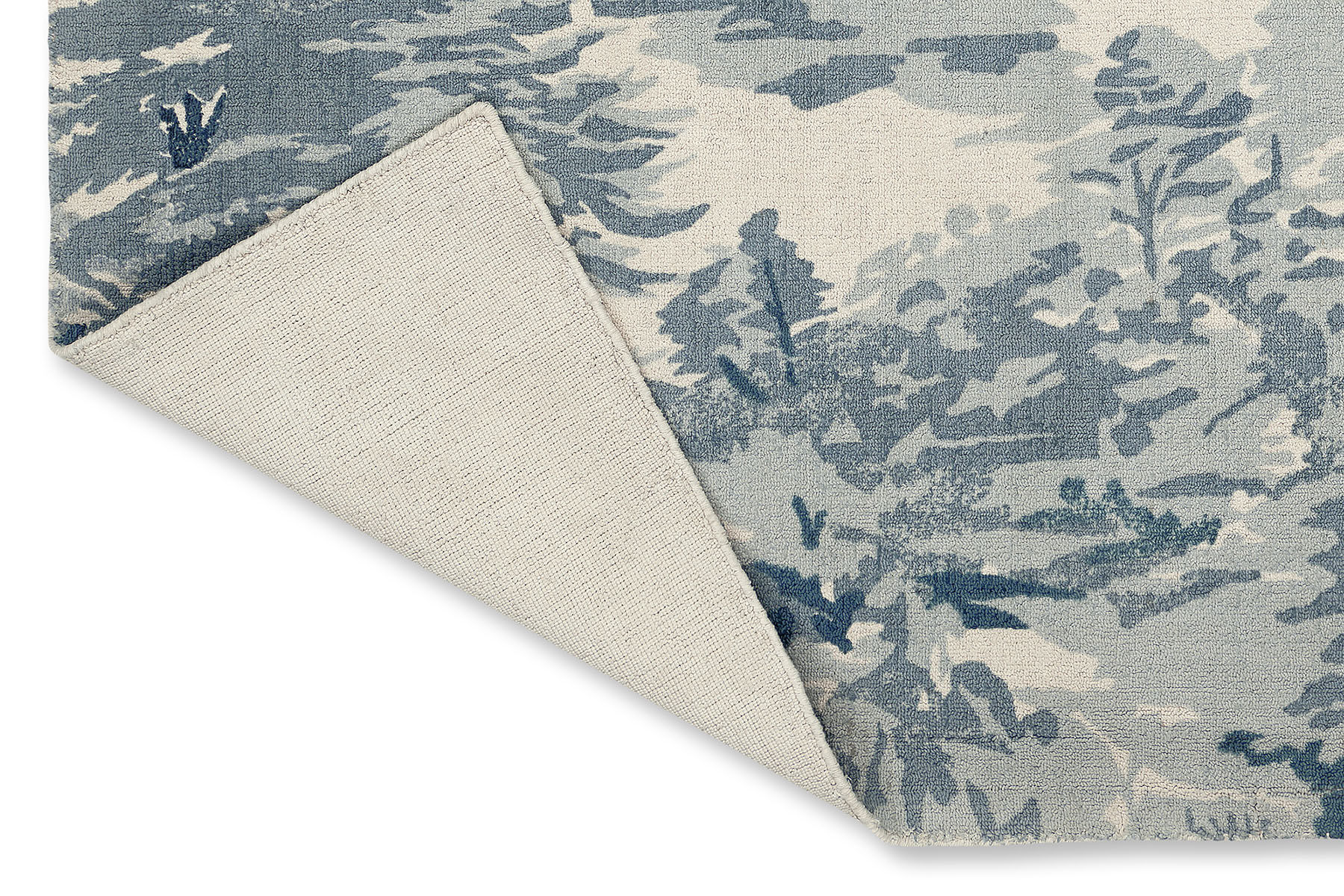 Landscape lichtblauw tapijt | Maat: 170 × 240 cm