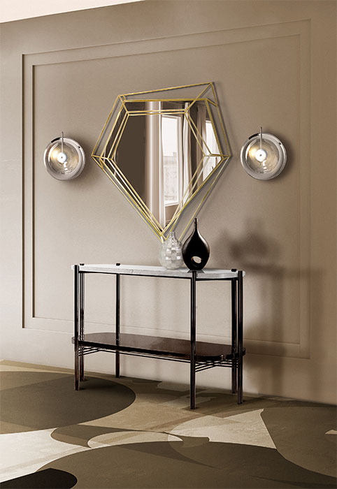 Lustre kleine wandspiegel - 2