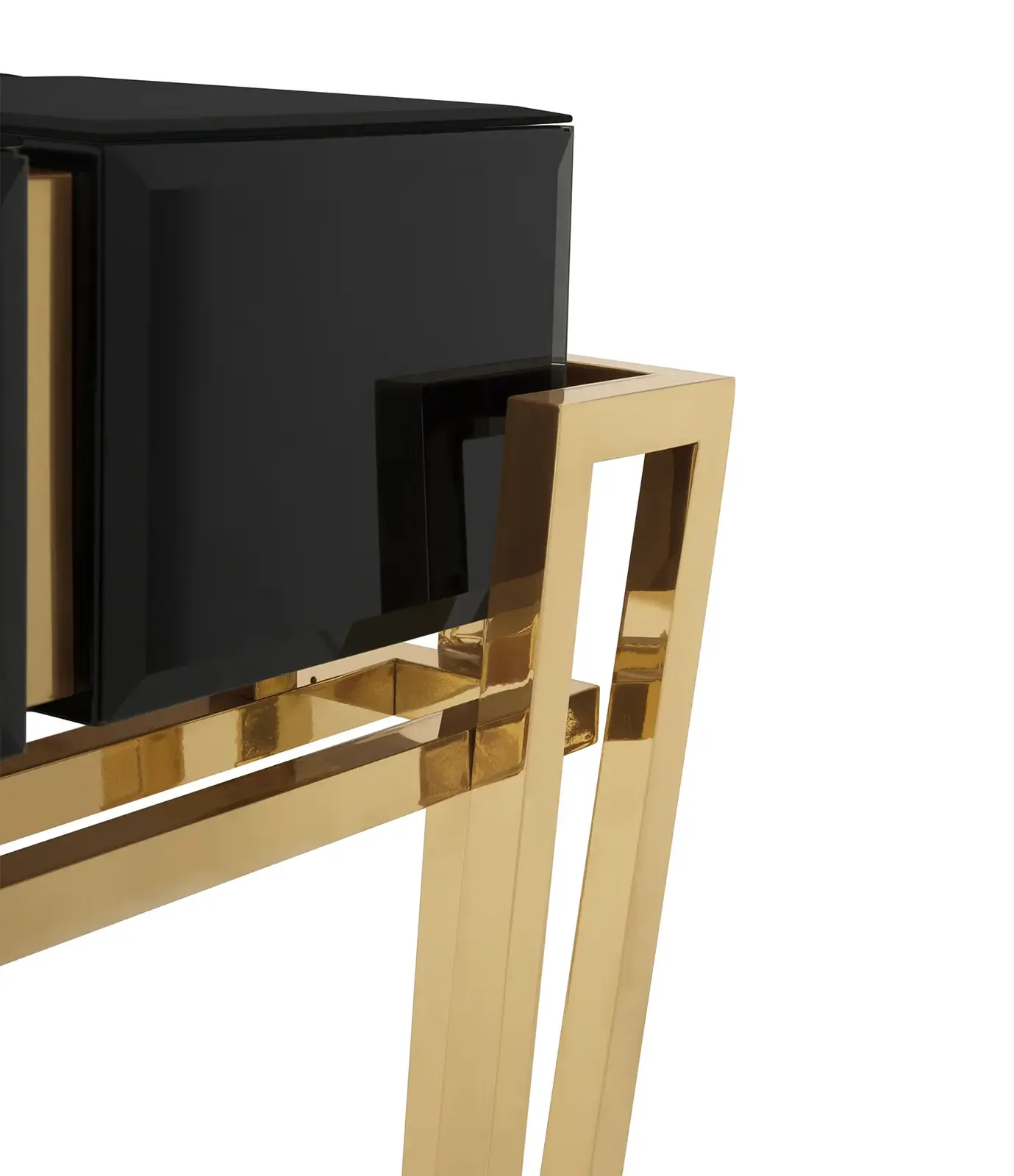 Obsidian bijzettafel